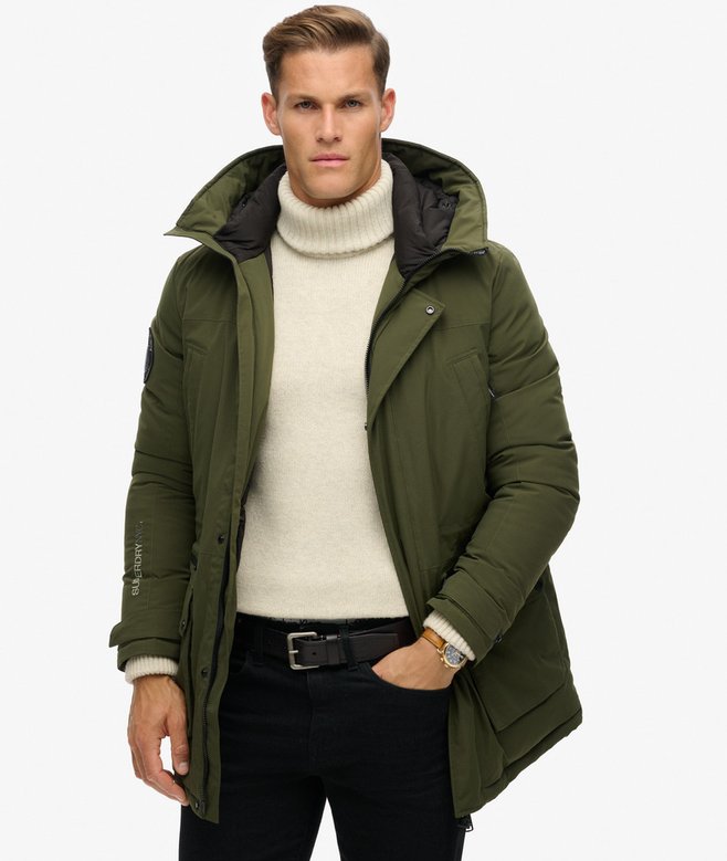 superdry City Padded Parka Coat