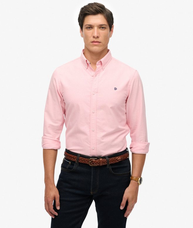 superdry Classic Oxford Long Sleeve Shirt