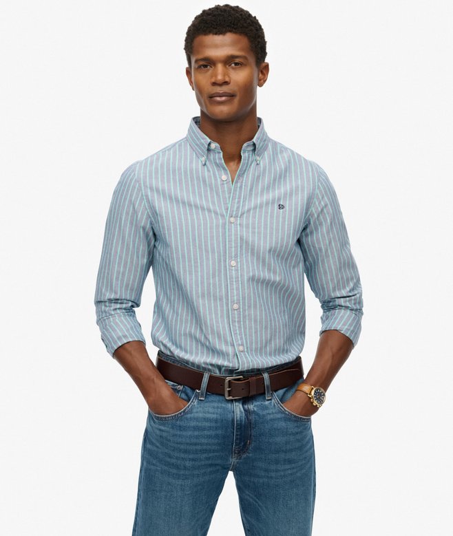 superdry Classic Oxford Long Sleeve Shirt