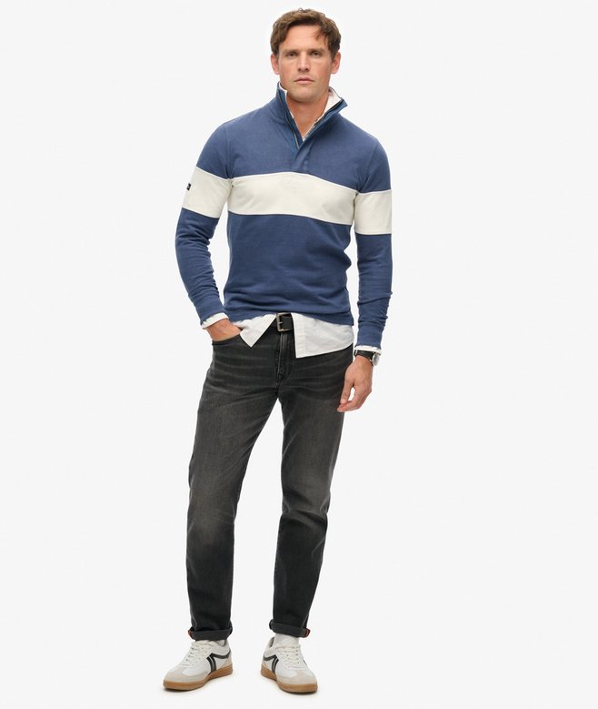 Superdry Classic Rugby Half Zip Top