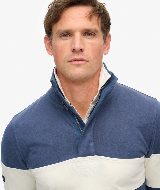 Superdry Classic Rugby Half Zip Top