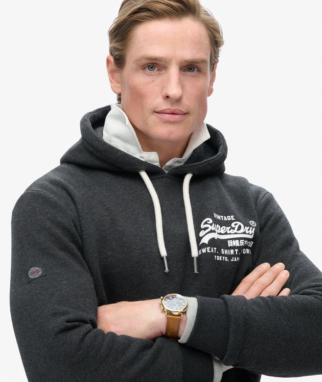 Superdry Classic Vintage Logo Graphic Hoodie