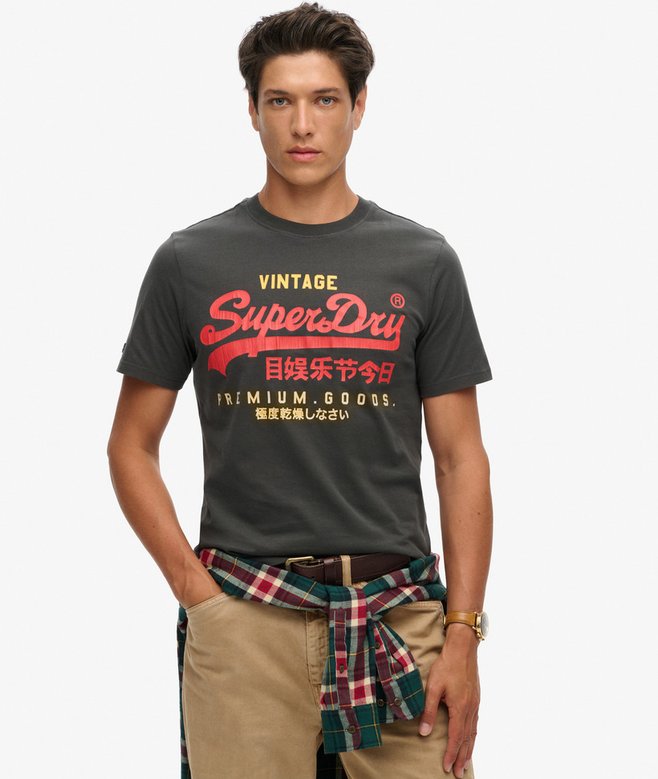 superdry Classic Vintage Logo Heritage T-Shirt