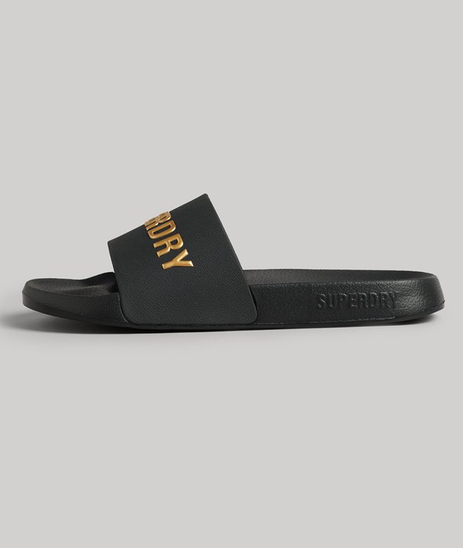 Superdry CODE Logo Pool Sliders