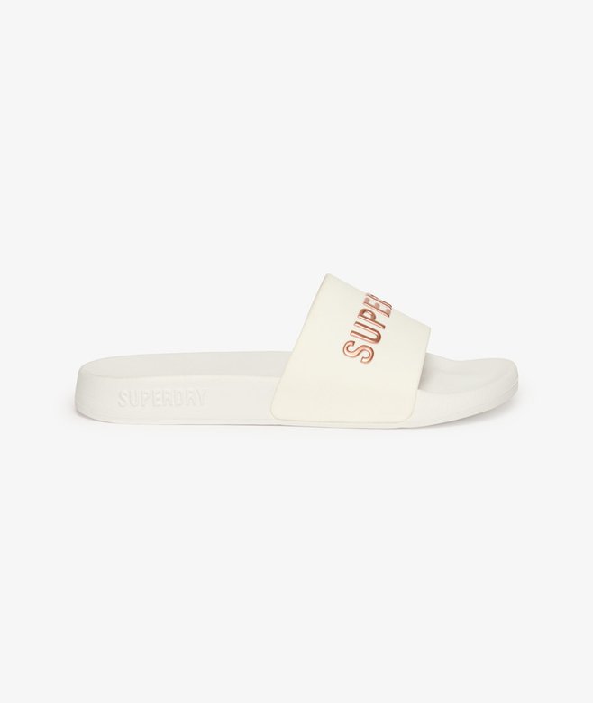 superdry CODE Logo Pool Sliders