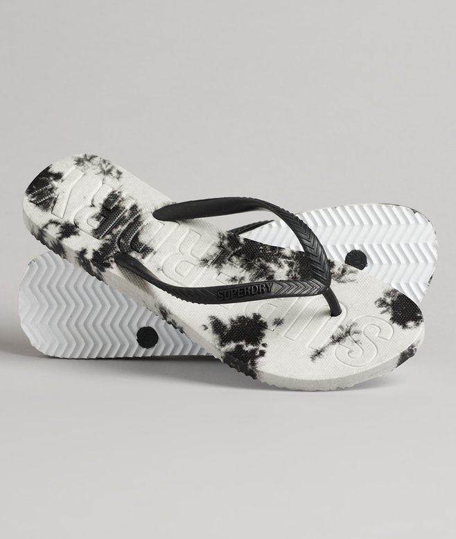 superdry Code Tie Dye Flip Flops