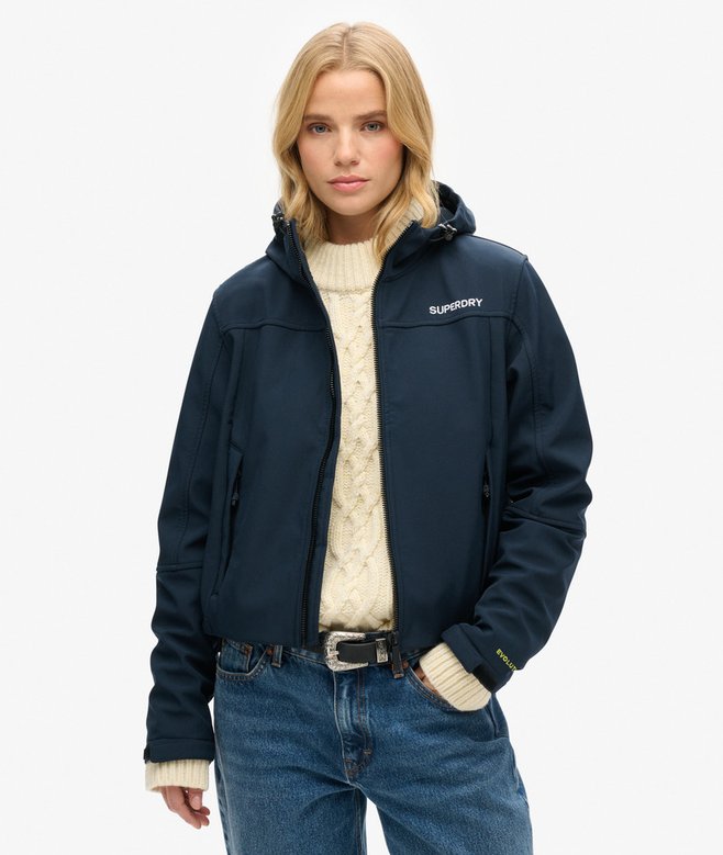 Superdry CODE Trekker Hooded Softshell Jacket