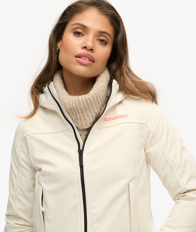Superdry CODE Trekker Hooded Softshell Jacket