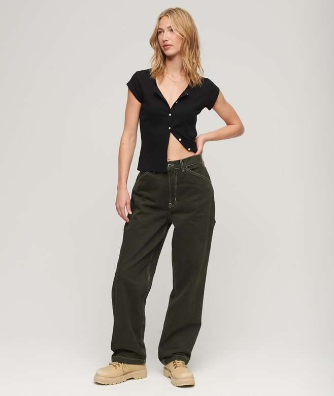 superdry Contrast Carpenter Pants