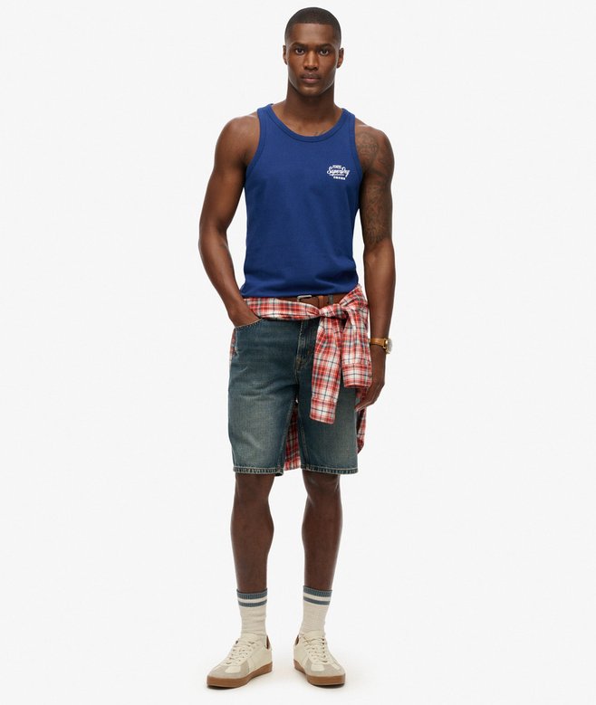 Superdry Contrast Script Vest