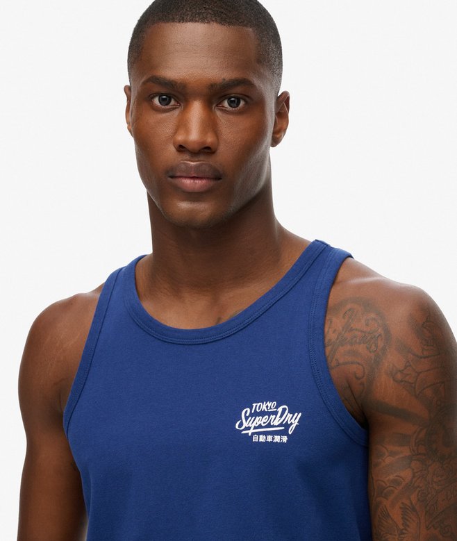Superdry Contrast Script Vest