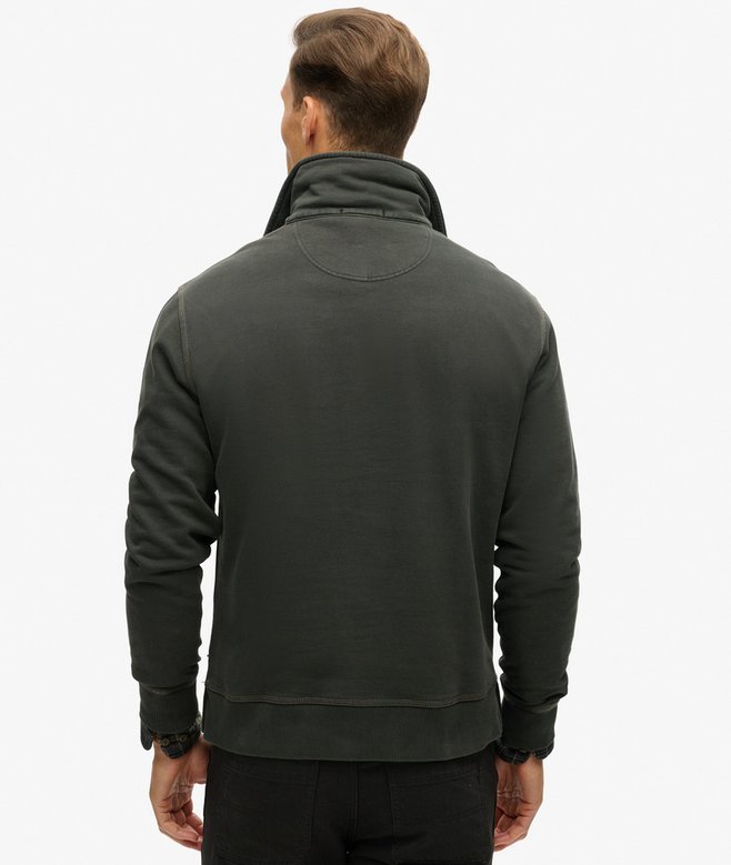 Superdry Contrast Stitch Half Zip Sweatshirt