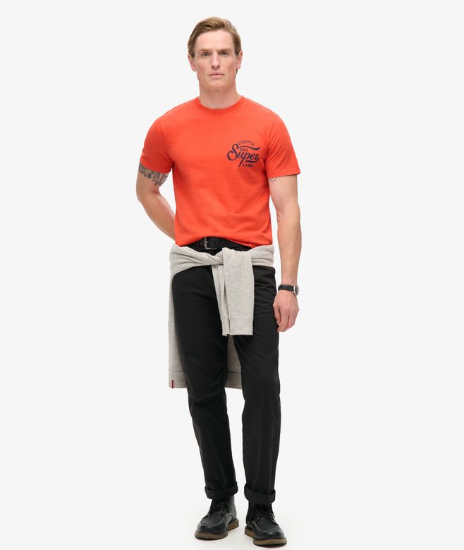 Superdry Copper Label Chest Graphic T-Shirt