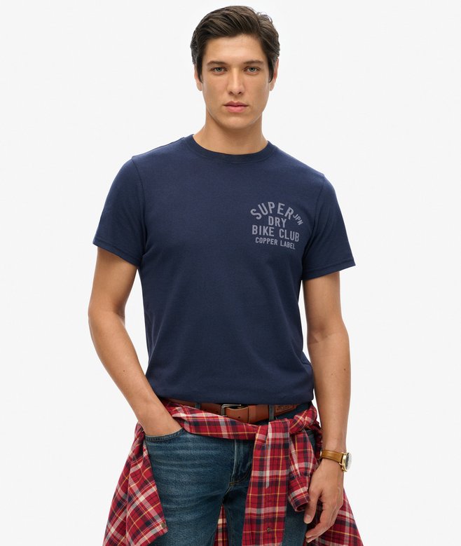superdry Copper Label Chest Graphic T-Shirt