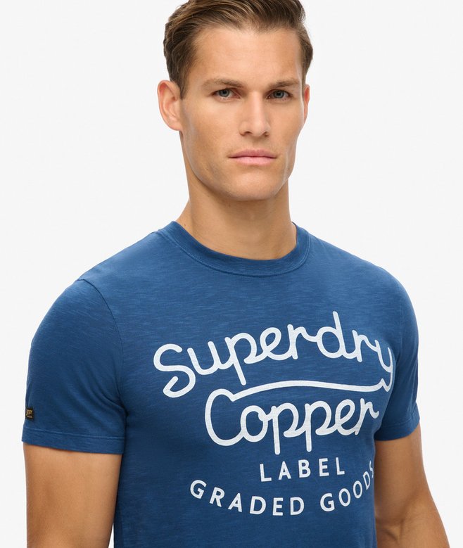 Superdry Copper Label Script T-Shirt