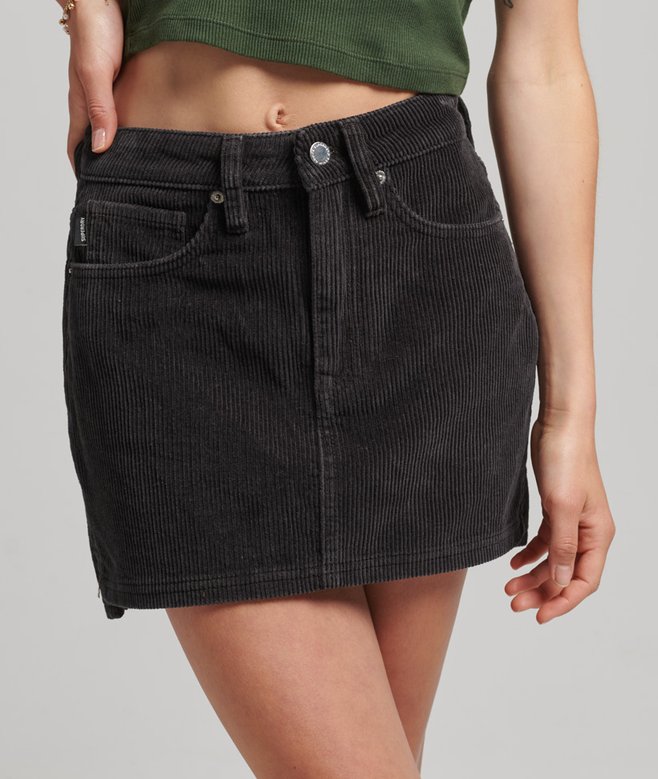 superdry Cord Mini Skirt