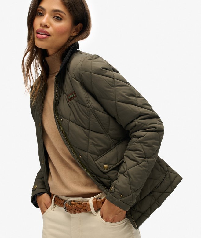 Superdry Cord Trimmed Liner Jacket