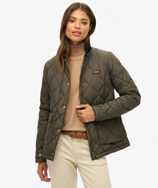 superdry Cord Trimmed Liner Jacket
