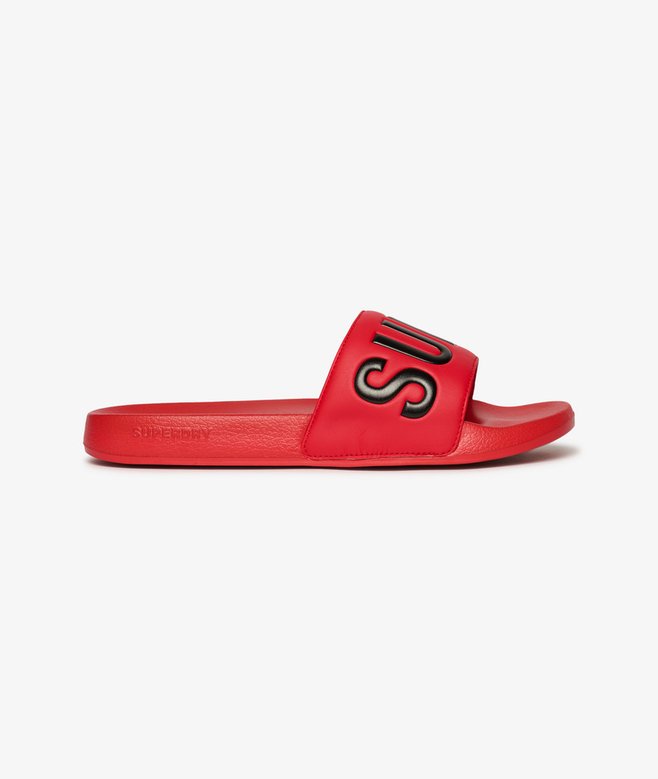 Superdry Core Graphic Pool Sliders