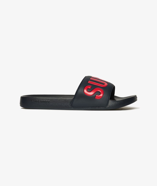 Superdry Core Graphic Pool Sliders