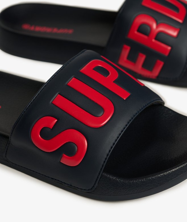 Superdry Core Graphic Pool Sliders