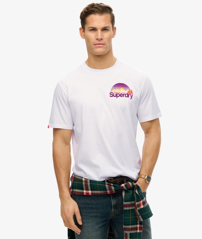 superdry Core Logo Great Outdoors Chest T-Shirt