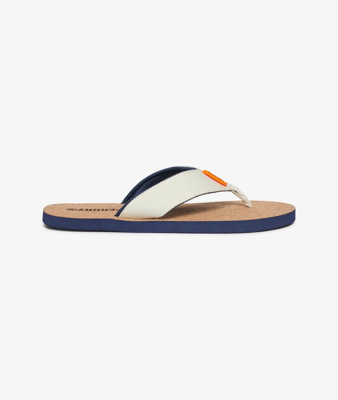 Superdry Cork Graphic Flip Flops