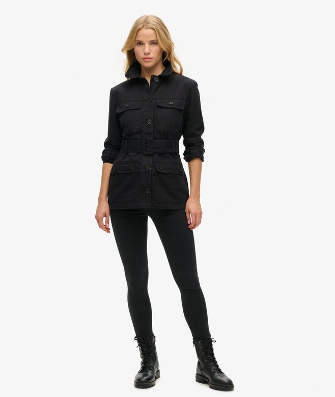 Superdry Cotton Belted Safari Jacket
