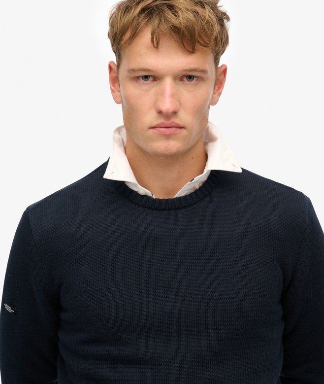 Superdry Cotton Classics Knit Crew Jumper