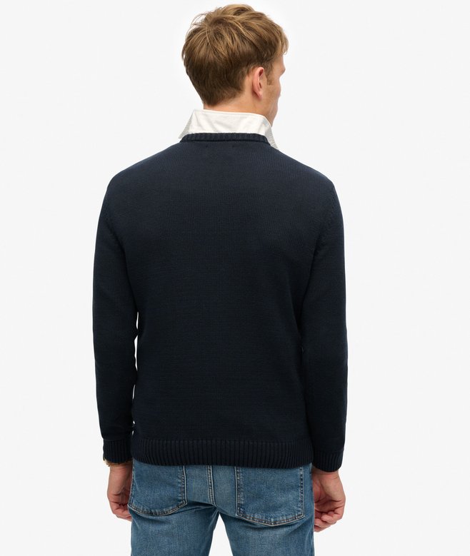 Superdry Cotton Classics Knit Crew Jumper