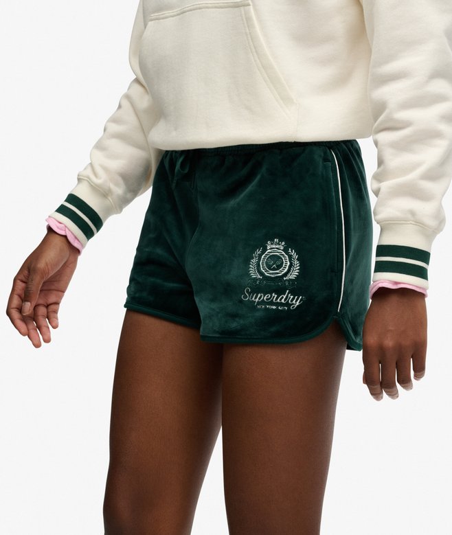 Superdry Country Club Velour Shorts