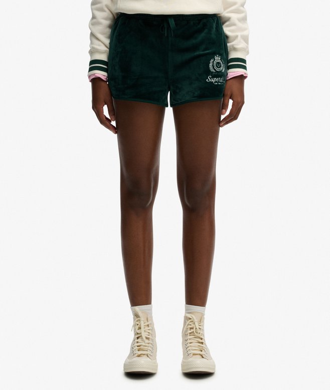 Superdry Country Club Velour Shorts