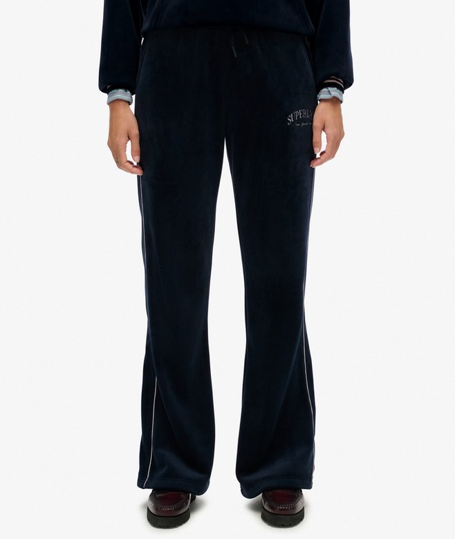 Superdry Country Club Velour Straight Joggers
