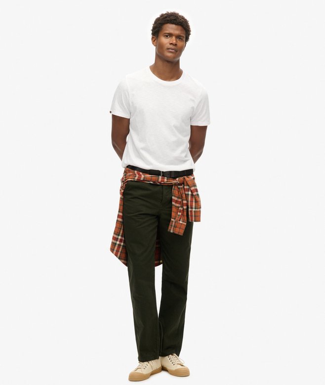 Superdry Crew Neck Slub Short Sleeved T-shirt