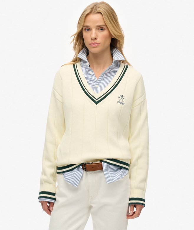 Superdry Cricket Club Jumper