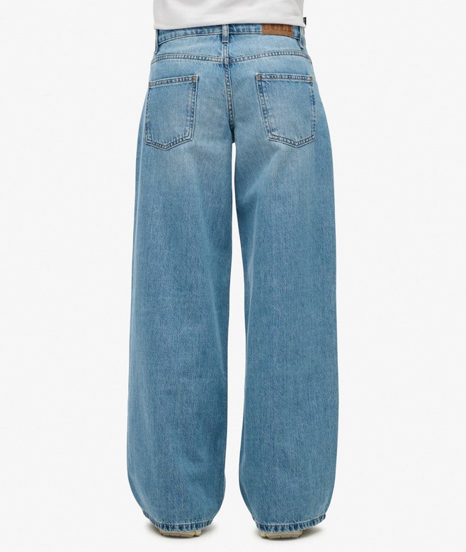 Superdry Cult Mid Rise Baggy Jeans