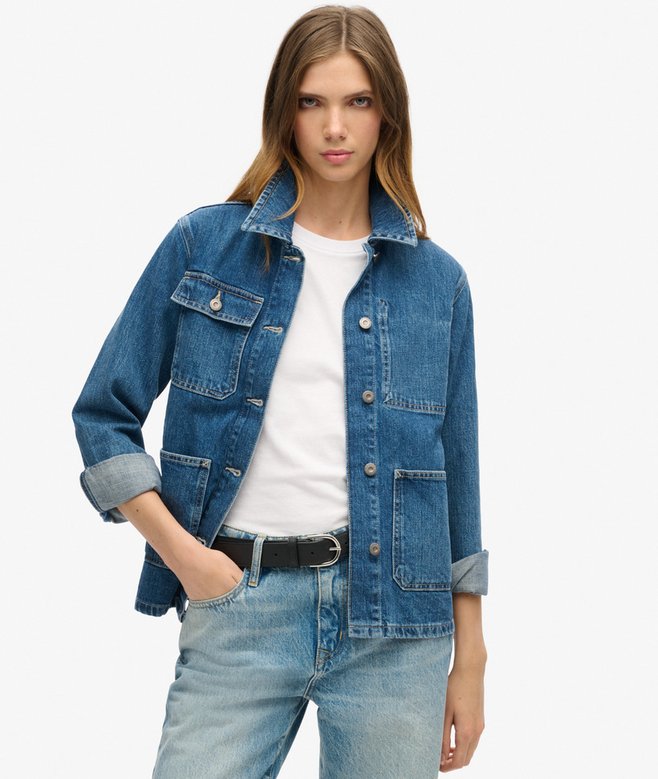 superdry Denim Chore Jacket