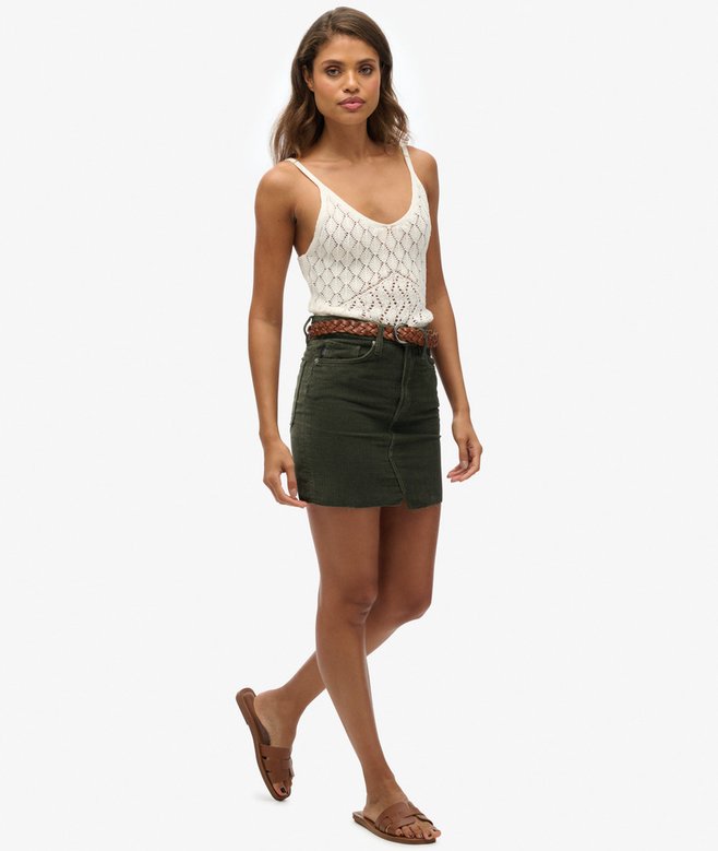 Superdry Denim Mini Skirt