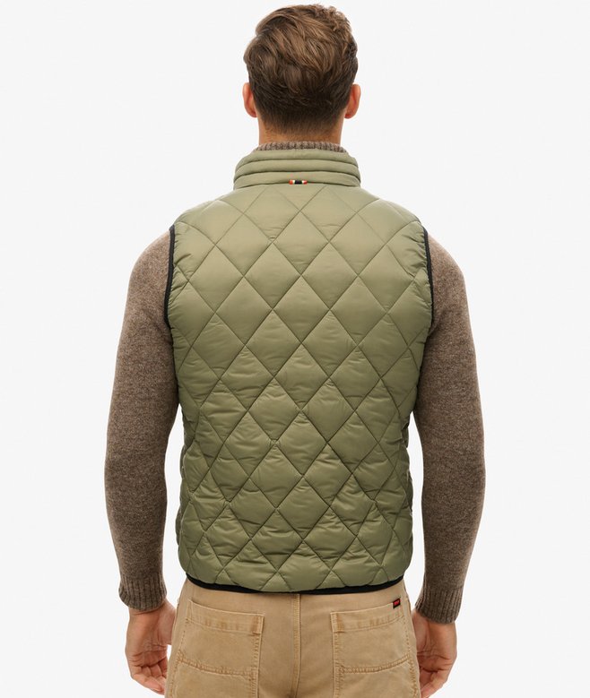 Superdry Diamond Quilt Fuji Lite Gilet
