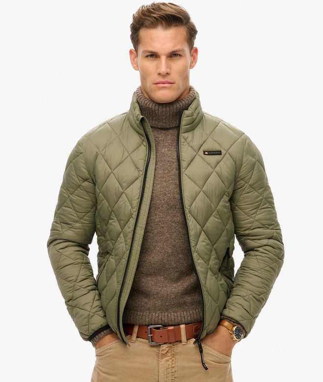 superdry Diamond Quilt Fuji Lite Jacket