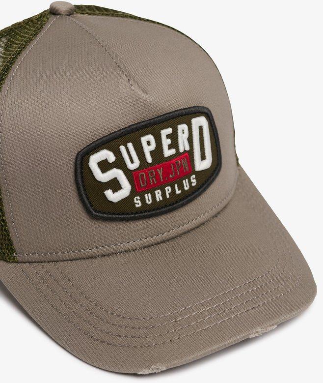 Superdry Dirt Road Cord Trucker Cap