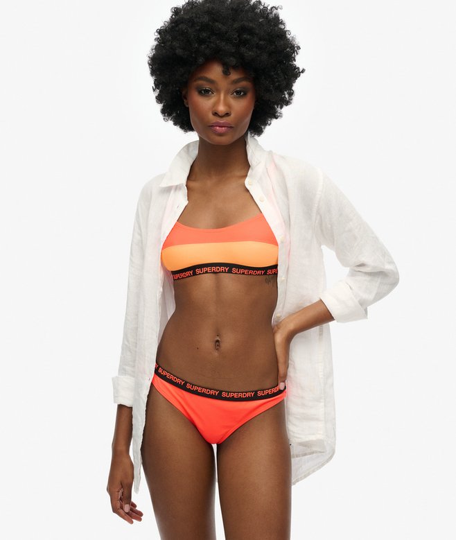 superdry Elastic Bralette Bikini Top