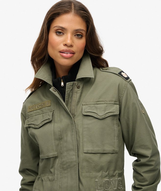 Superdry Embellished Field Jacket