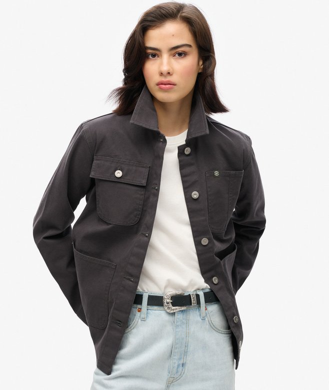 superdry Embroidered Chore Jacket