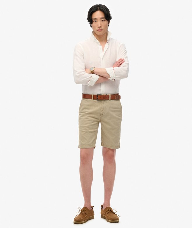 Superdry Embroidered Vacation Linen Shirt