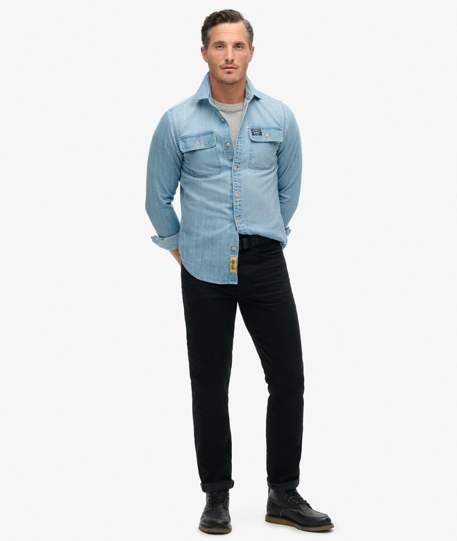 Superdry Embroidered Workwear Shirt