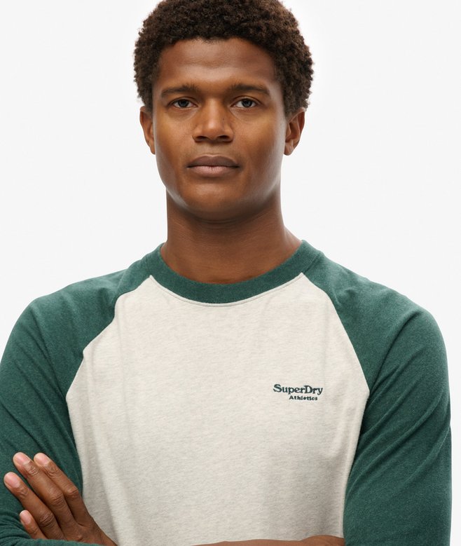 Superdry Essential Baseball Long Sleeve Top