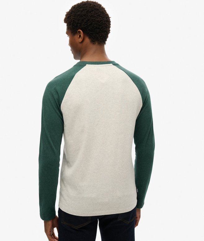 Superdry Essential Baseball Long Sleeve Top