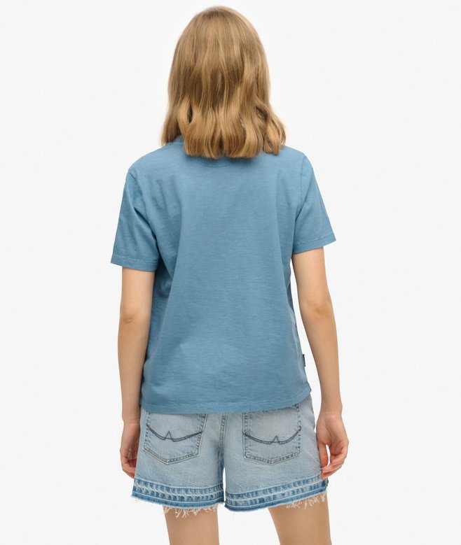 Superdry Essential Logo Garment Dye Pocket T-Shirt