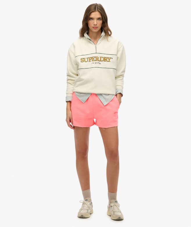 superdry Essential Logo Garment Dye Shorts